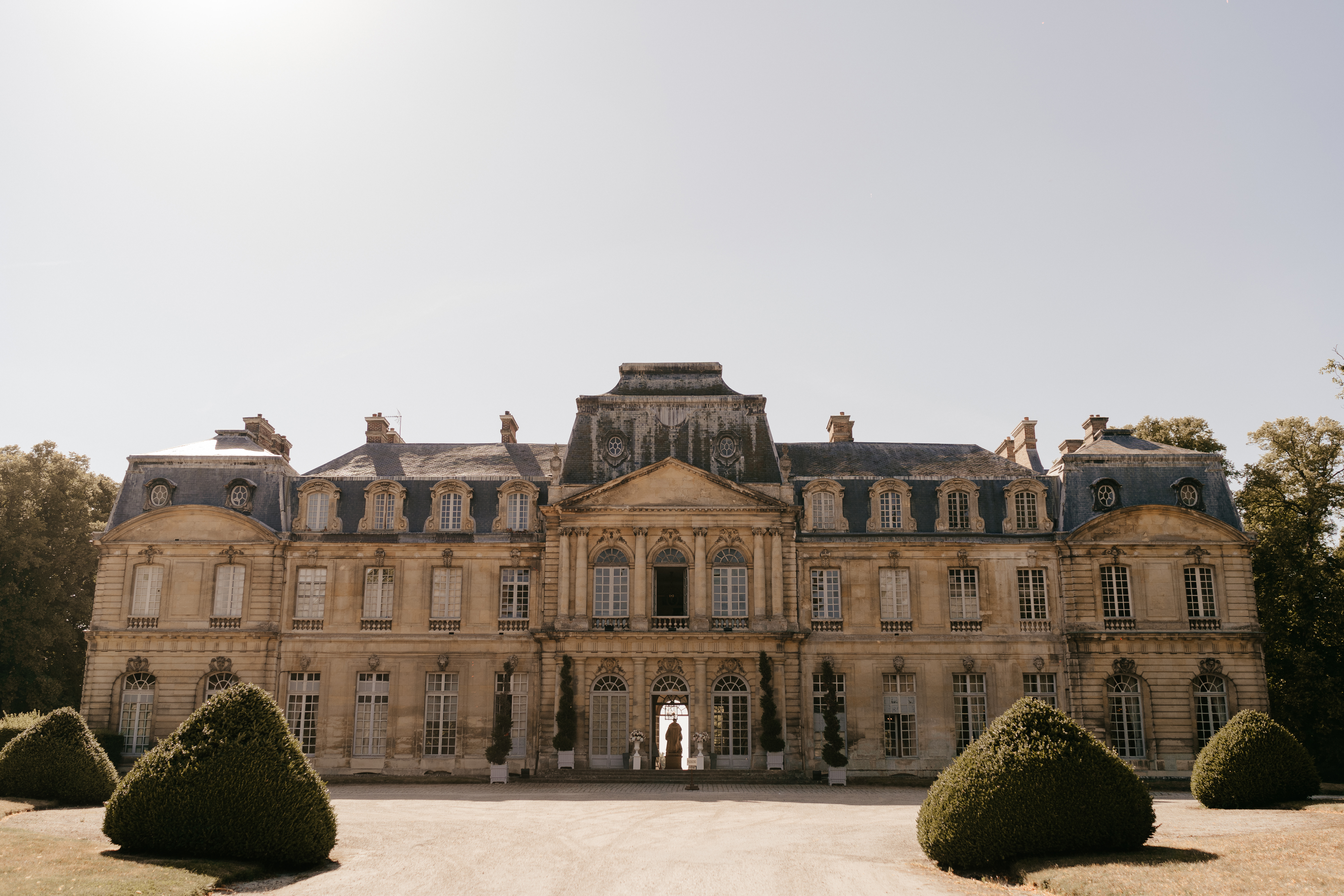 French Destination Wedding at Chateau de Champlatreux 